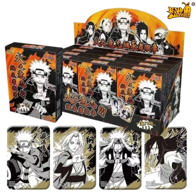 

KAYOU Naruto Shippuden Fire Will Successor Badge Set Uzumaki Naruto Jiraiya Tsunade Orochimaru Collectible Pins