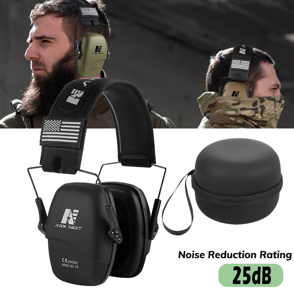 

ARM NEXT Tactical headset Ear Protection Shooting Headphones For Hunting Hearing Earmuff Noise Cancelling Earmuffs 25dB