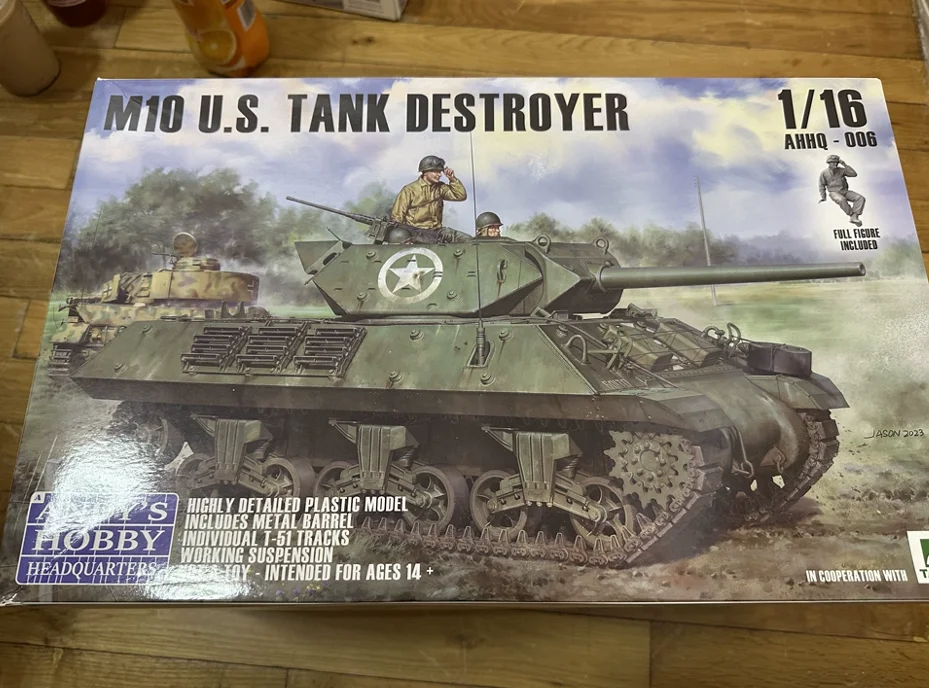 Oversized 1/16 U.S. M10 Wolver - Model Kit Wolverine recension och pris