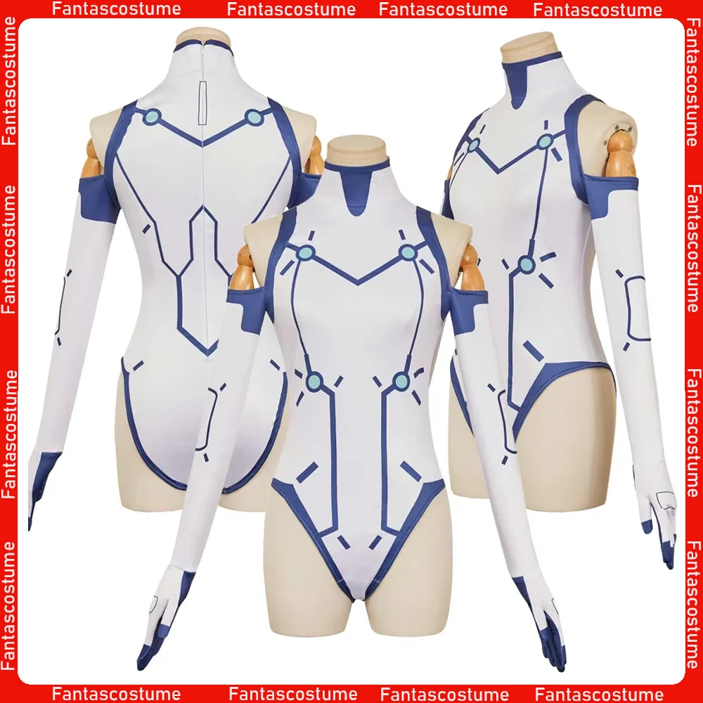 

Vemola Roleplay Jumpsuit Costume Anime Dandadan Cosplay Adult Women Bodysuit Socks Outfit for Halloween Carnival Party Disguise
