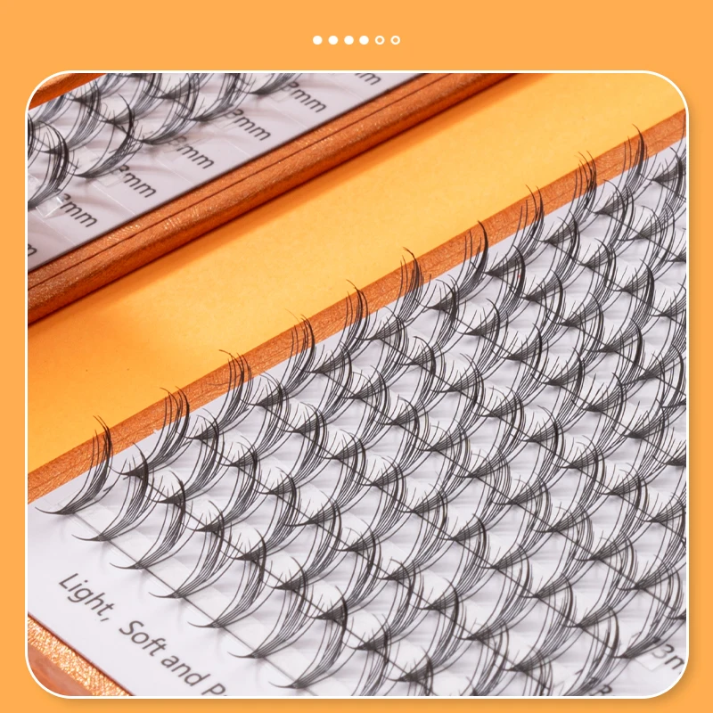 JASBLUE رموش صناعية هزلية ملحقات رموش مانغا رموش سباير 0.07 مللي متر خطوط رموش ناعمة 0.07 مللي متر #5