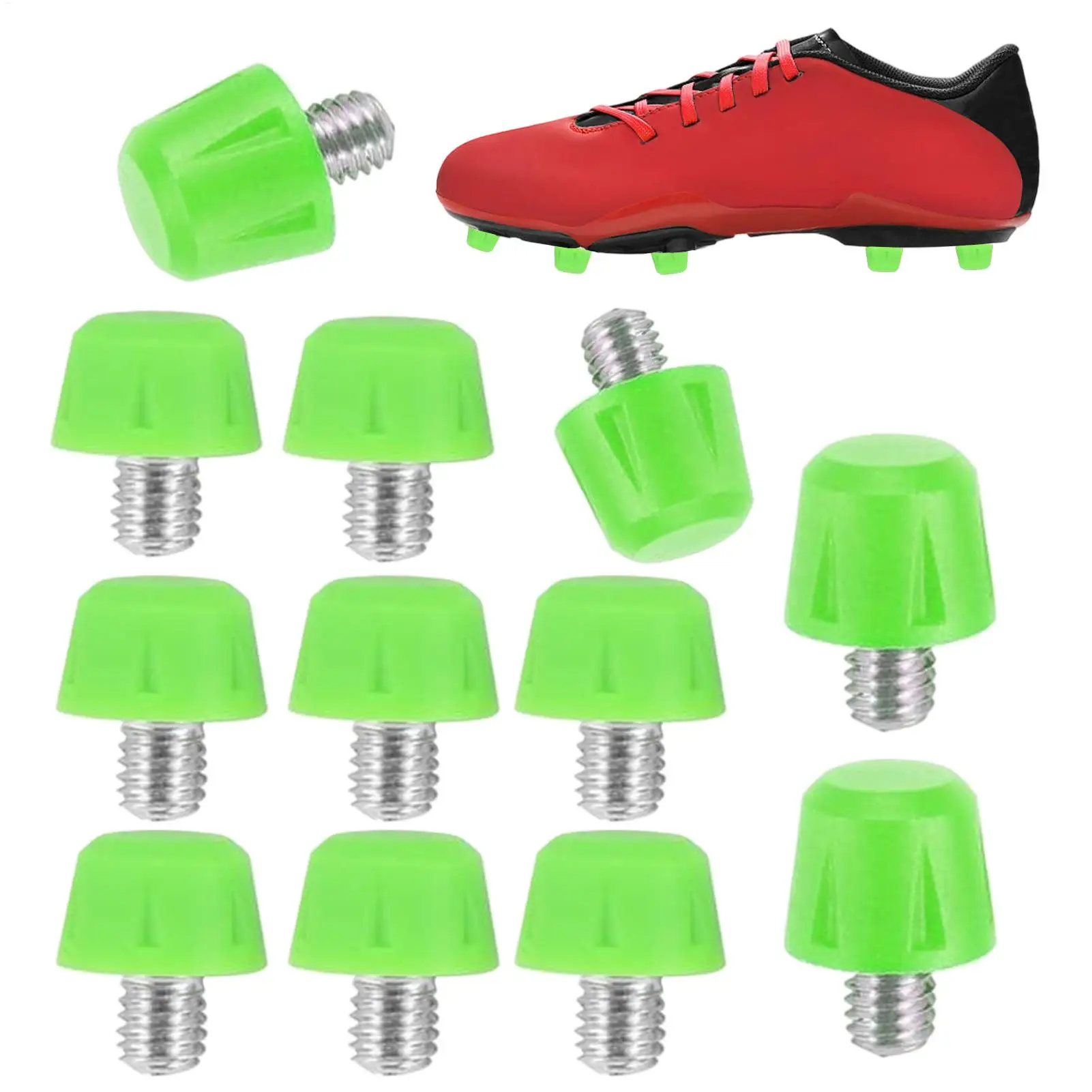 Шпильки для футбольных ботинок, винт с нескользящей резьбой M6, профессиональные сменные шипы, шипы для гусеничной обуви 8 мм 11 мм с гаечным ключом