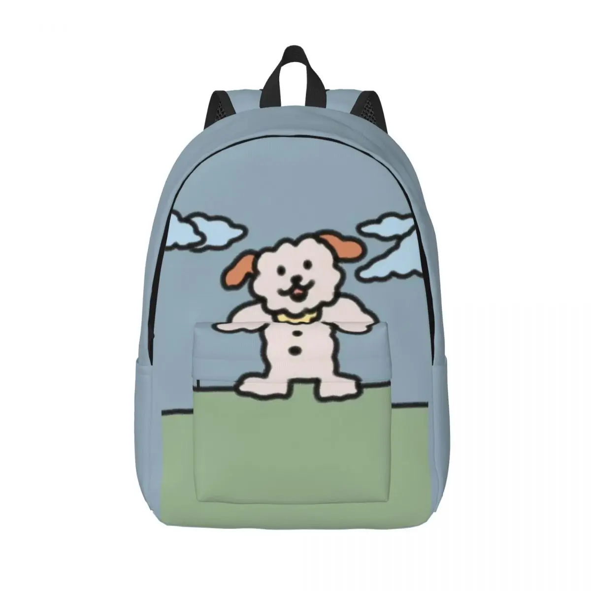 

Cartoon graffiti casual backpack, student large capacity backpack, trendy student backpack, cloth bag, travel backpack