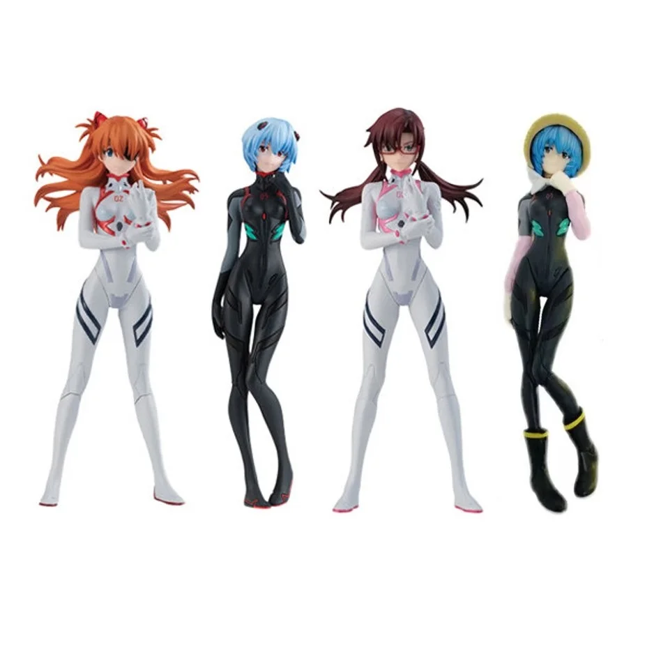 

Bandai HG New Century Evangelion Series Peripheral Toys EVA Characters Twist Egg Hand Do 3 Action Figures