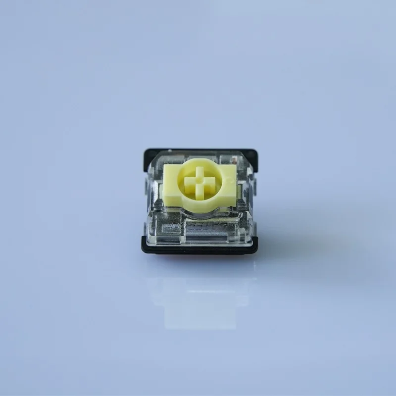 GATERON KS-33 Niskoprofilowa klawiatura 2.0 Banana Przełącznik 3-pinowy Jasnozielony RGB Dostosowane DIY Hot Swap Mechaniczna klawiatura do gier — zdjęcie produktu 3