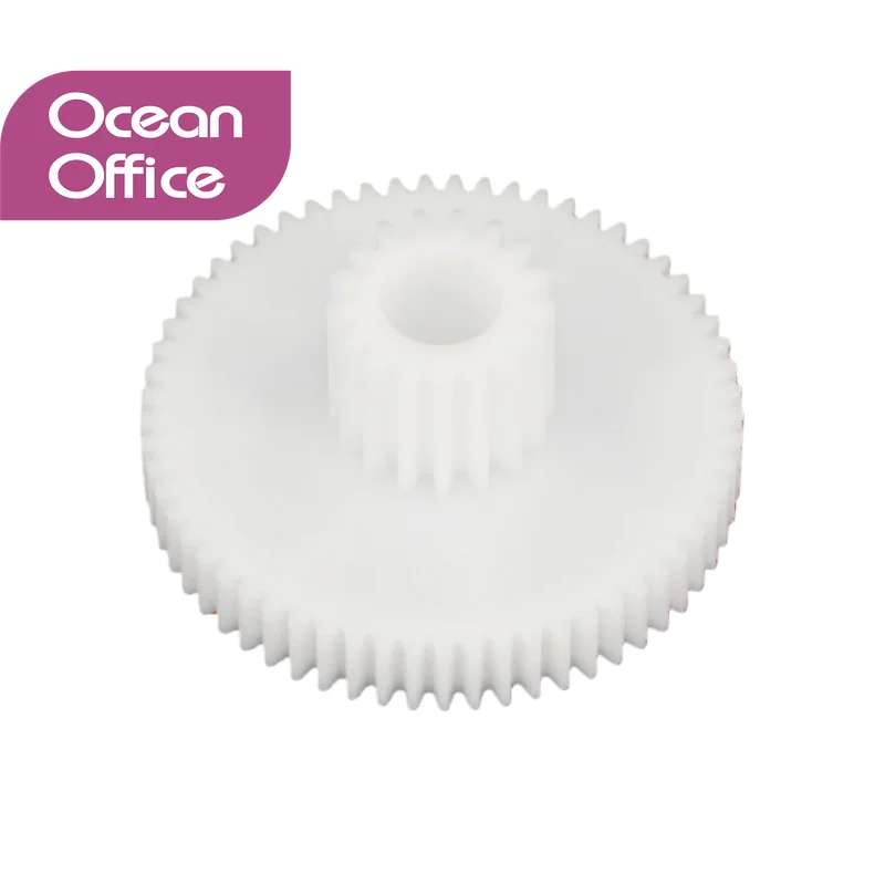 Original new Gear; M1X17+M0.8X61 612-81602  For use in Riso  RV RZ EV RZ ES  MZ Duplicator Parts