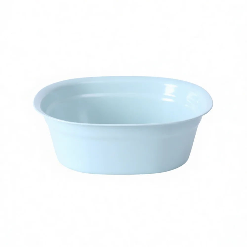 Versatile Thickened Square Plastic Basin Household Laundry Tub Space Saving Storage Container Kitchen Washing Basin