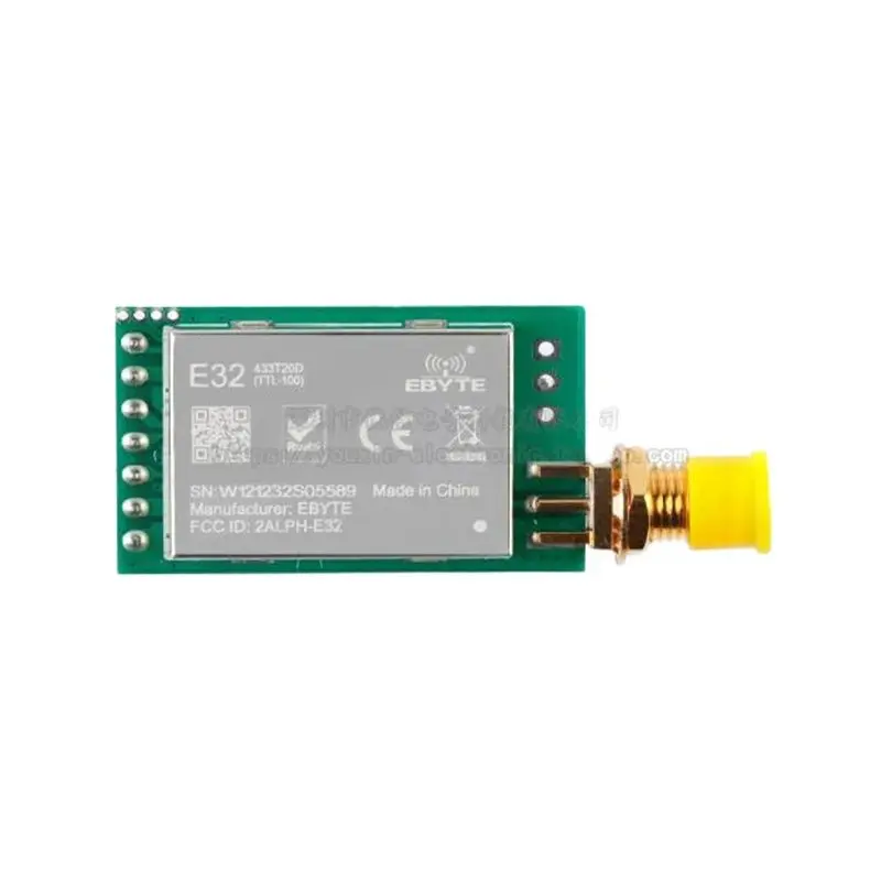 SX1278 LoRa   433MHZ UART Wireless Serial Port Module SMA-K Antenna Interface