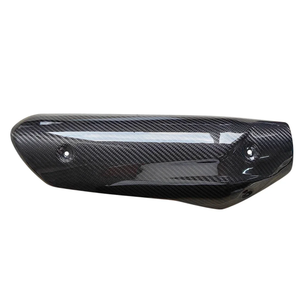 Carbon Fiber Motorcycle Exhaust Pipe Thermal Insulation Cover for BMW Motorrad G310R 2016-2023