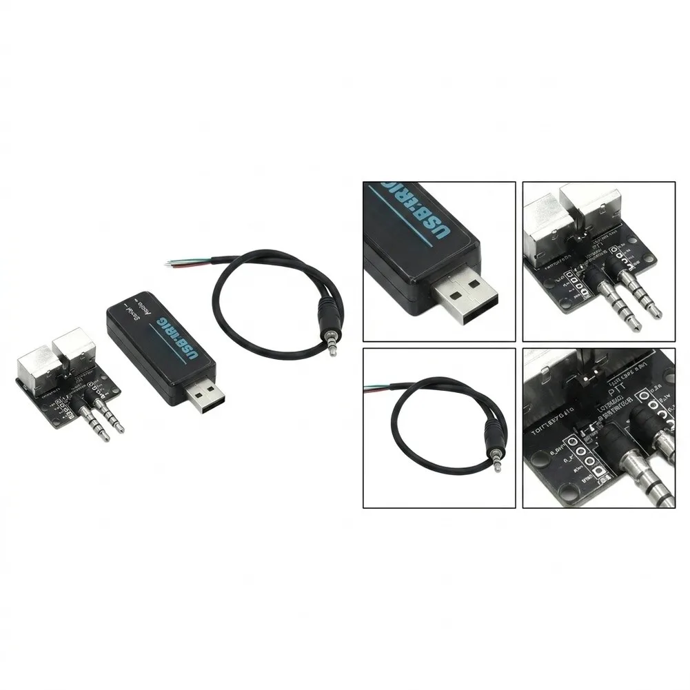 CAT Controller Module USB Audio Adapter For Ham Radio Communication Driver Free Installation TTL232 Level Support