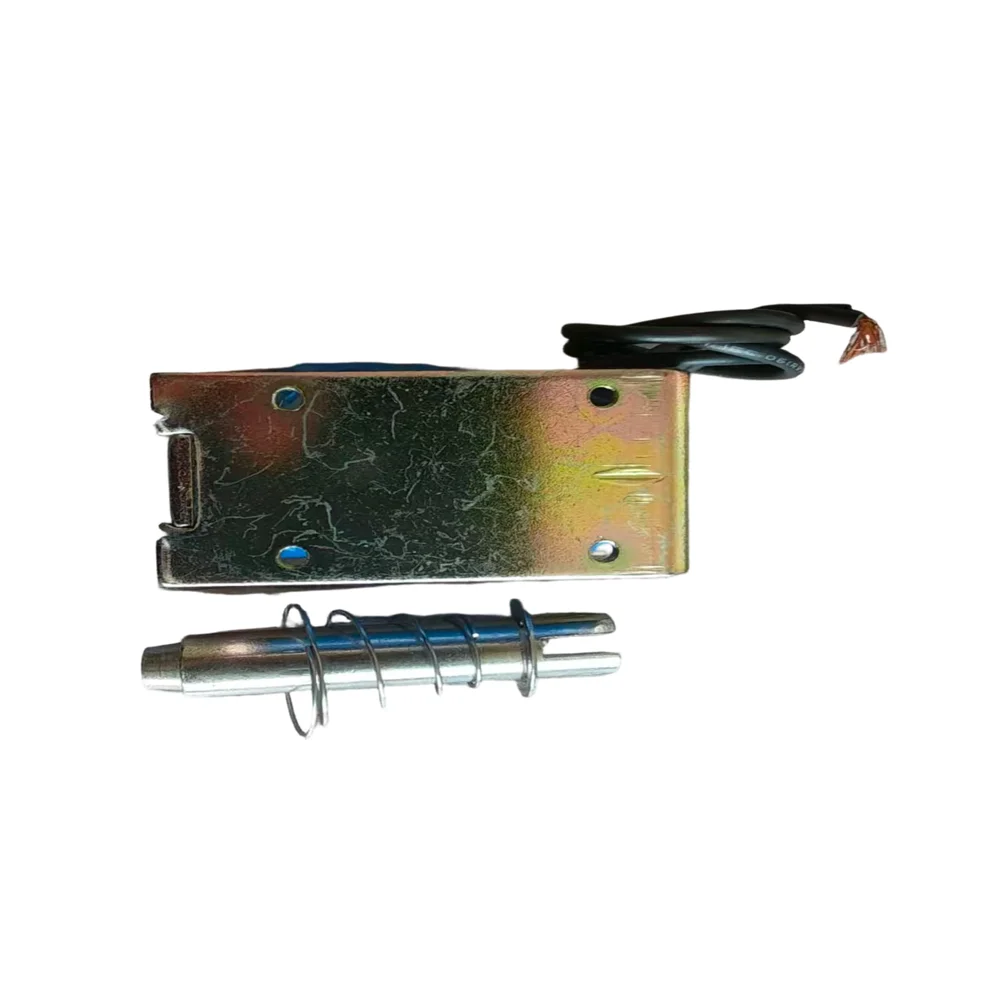JF-1253 DC Electromagnet Frame Type 12V 24V Solenoid 10mm Stroke 42N Pull Force for Electronics And Automation