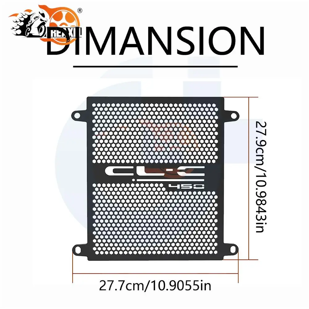 

FOR CFMOTO CLC 450 Bobber 450 CL-C 450CL-C Motorcycle Parts Radiator Grille Guard Protector Cover 450CLC CLC450 2023 2024 2025