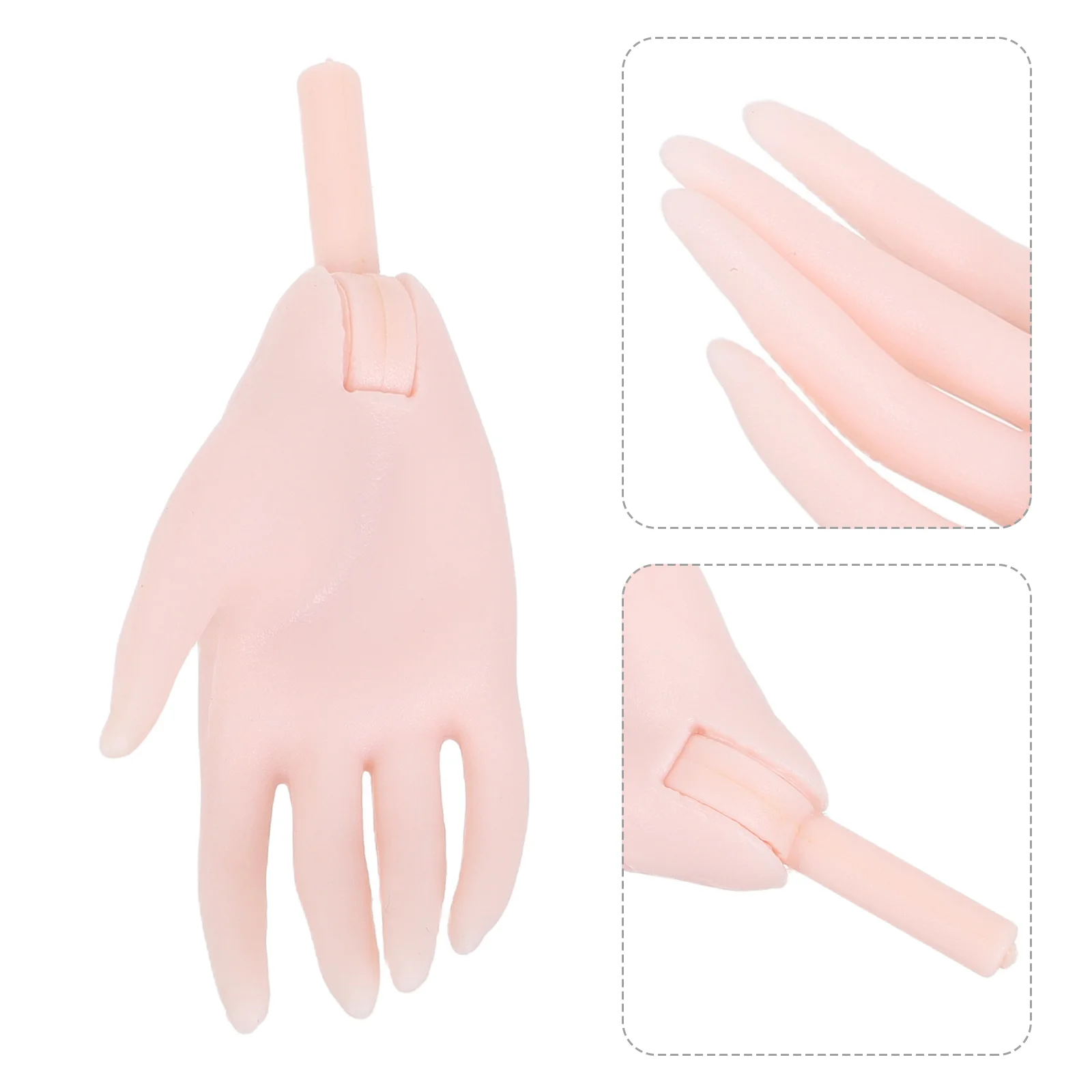 1 Pair Realistic Hands Miniature Stuff For Dolls Small Hands Hand Display Action Figures Parts Small Hands Parts Tiny