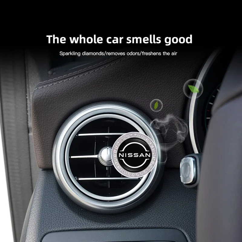 معطر سيارة الصلبة العطور مكيف الهواء تنفيس جبل كليب لنيسان قاشقاي جوك بولسار سنترا ألتيما باترول ميكرا روج