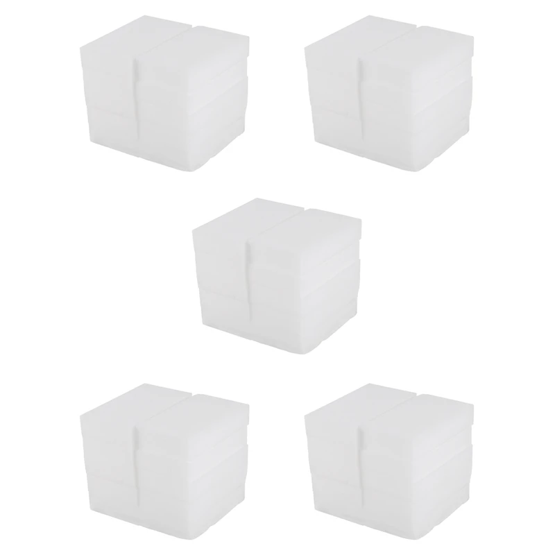 100X60x20mm 50Pcs Magic Sponge Eraser Melamine Cleaner-White