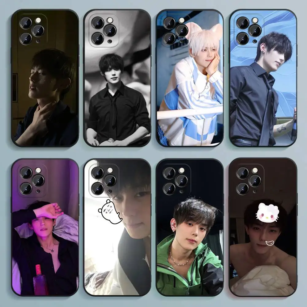 

Singer Hu HanWen Phone Case For iPhone 17,16,15,14,13,12,Pro,Max,Plus,E,SE4,Air,Mini Black Soft Cover