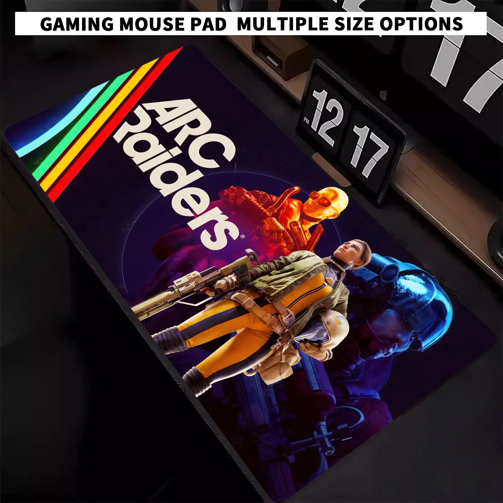 ARC Raiders Mauspad, große Gaming-Mauspads, XXL-Tastatur-Mauspad, Gamer-Mauspad, Laptop-Schreibtischunterlage, Mausmatten