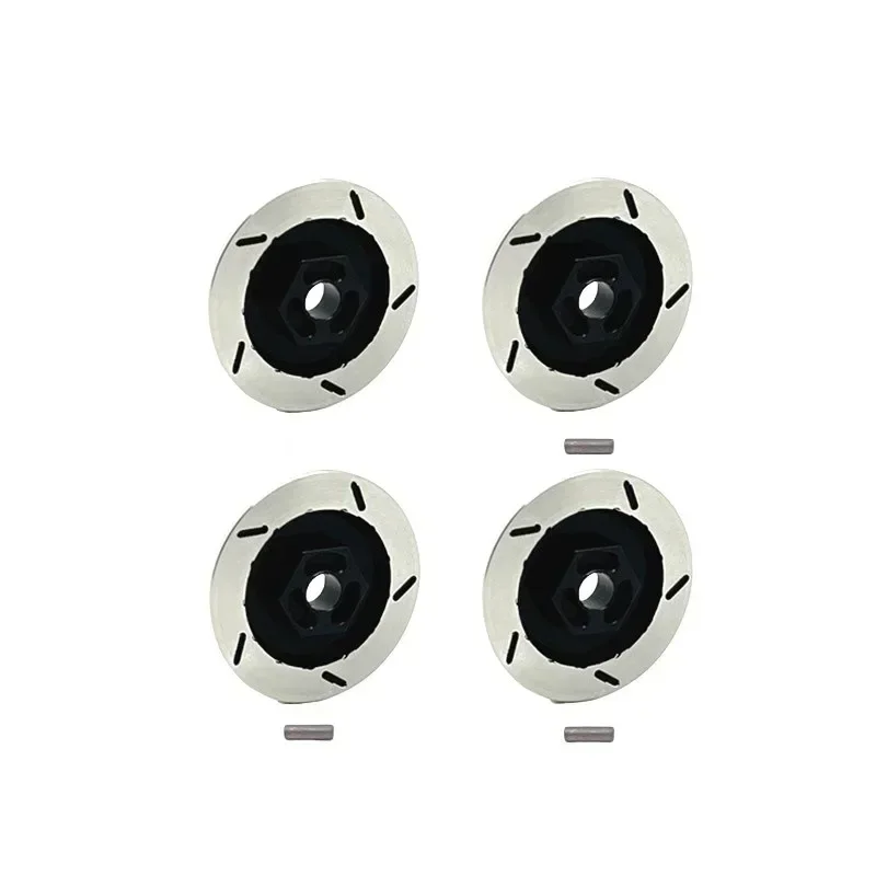 12mm Bremsscheibe Metall-Dekorteil für MN 1/12 MN128 MN86 MN86S G500 RC Auto Metall-Upgrade OP Zubehörteile