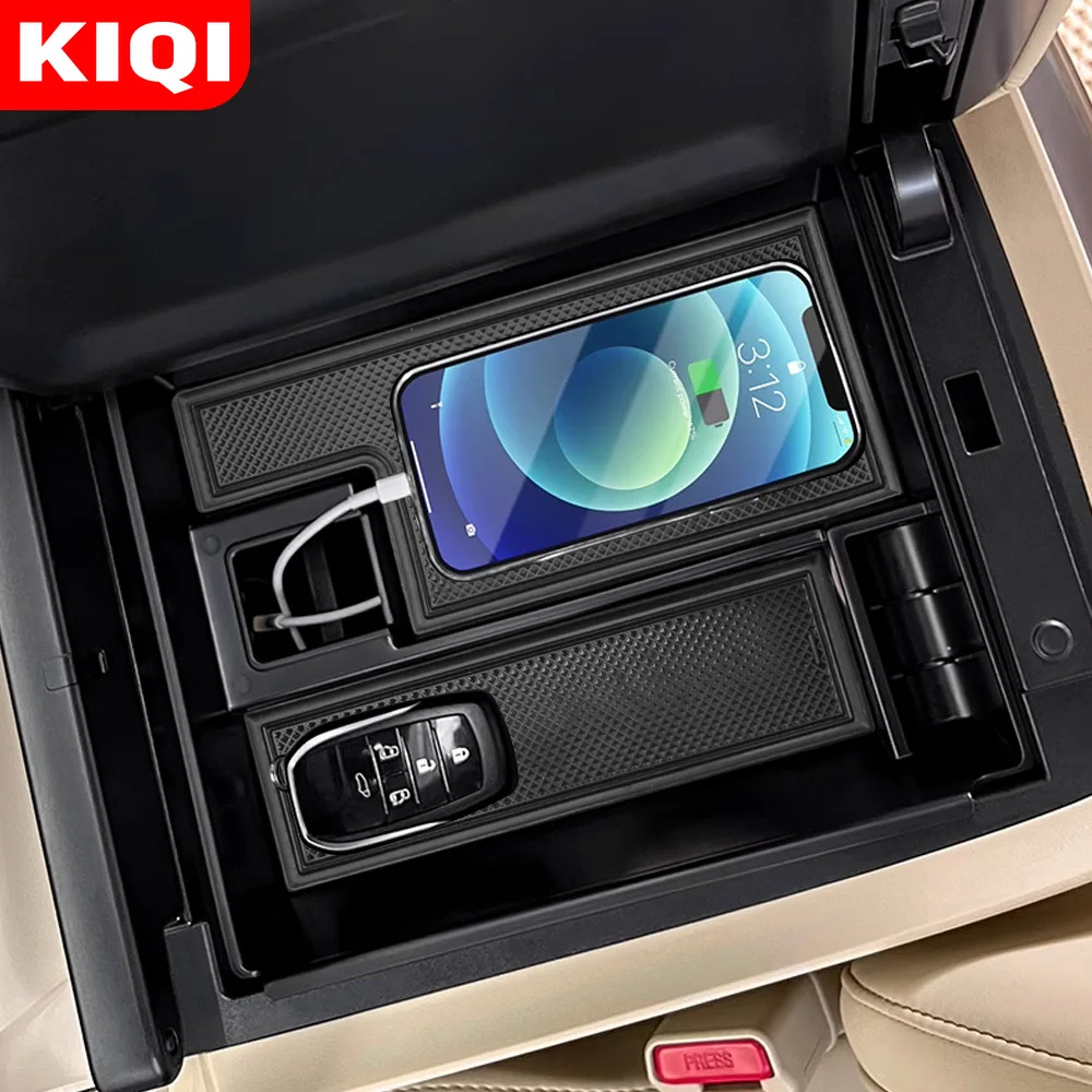 

Контейнер для хранения подлокотников из АБС-пластика для Toyota ALPHARD 40 Series 2024 VELLFIRE 2015-2023, контейнер для центральной консоли, поддон, поддон Acc.