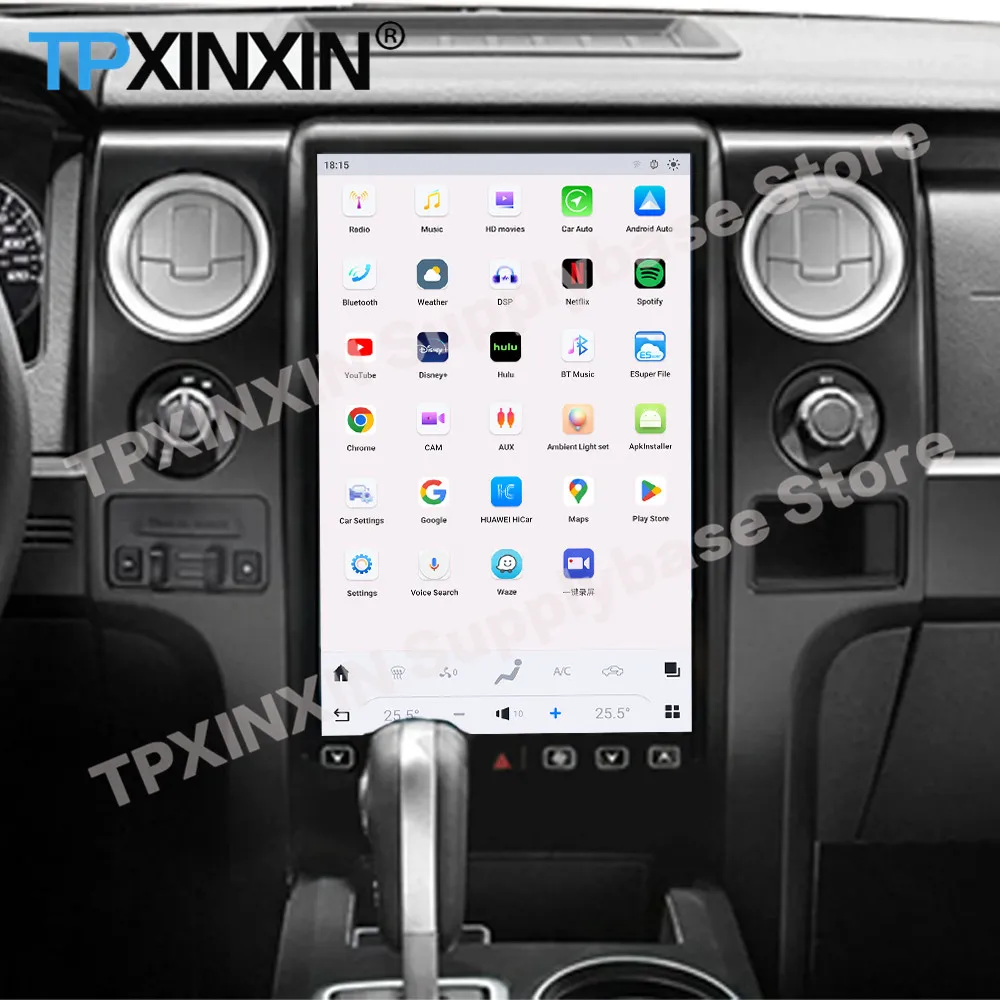Car Radio Android 13 For Ford F150 2013 2014 GPS Navigation Automotive Multimedia Auto Carplay Video Stereo Receiver Head Unit