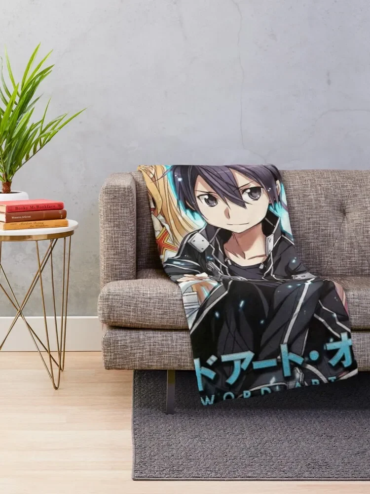 Sword Art Online 24 Throw Blanket Luxury Thicken For Sofa Thin Cute Plaid Vintage Blankets