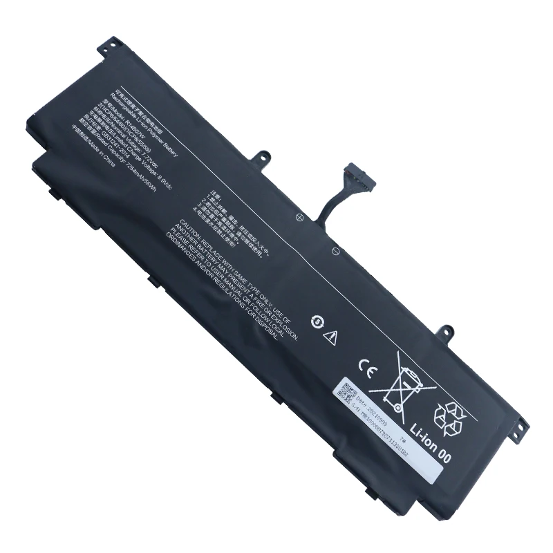 Imagem -03 - Shuozb Bateria do Portátil para Xiaomi Livro Pro 14 R14b07w 7.72v 56wh 7254mah 2023