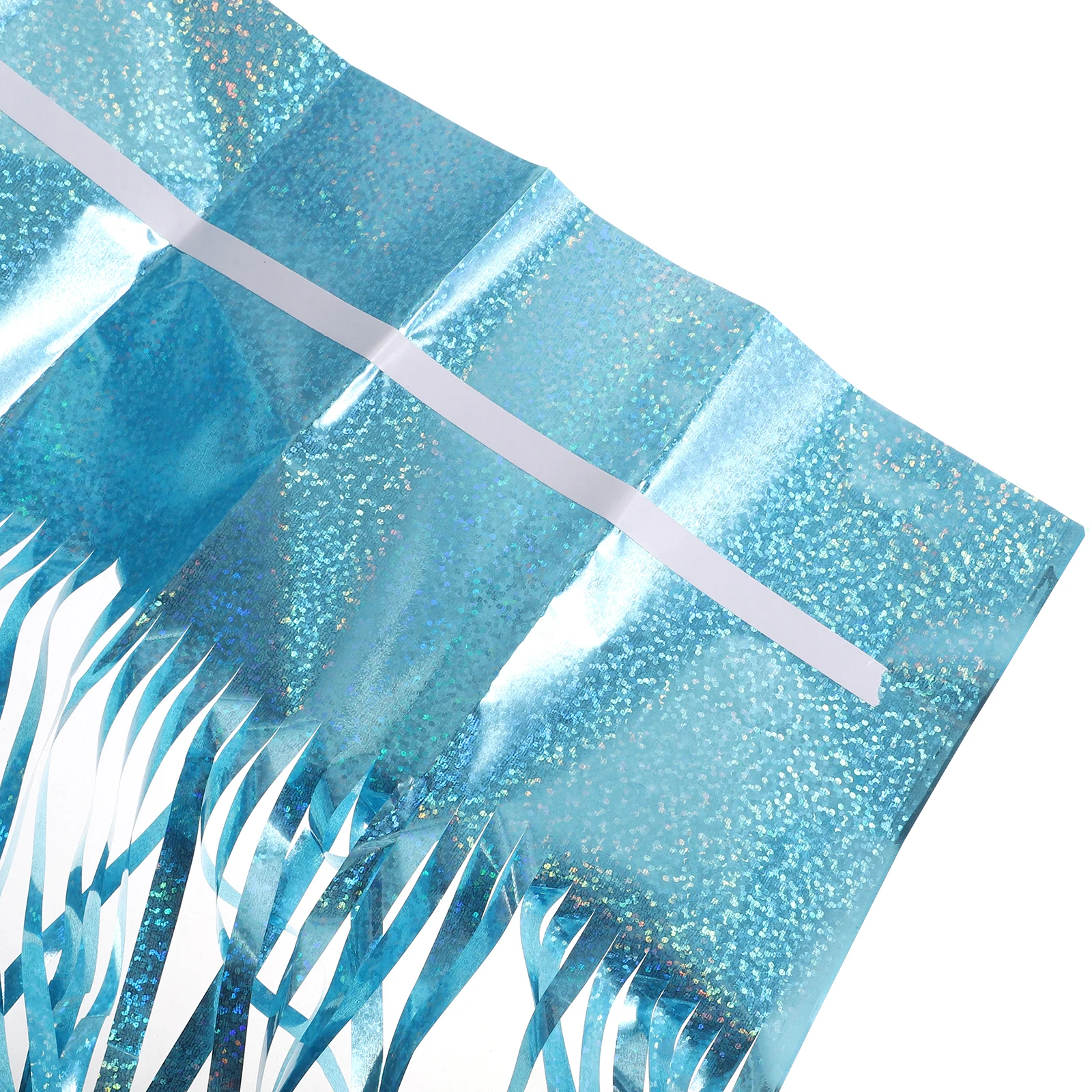 

3Pcs Tinsel Door Curtain Fringe Backdrop Decorations For Wedding Birthday Party
