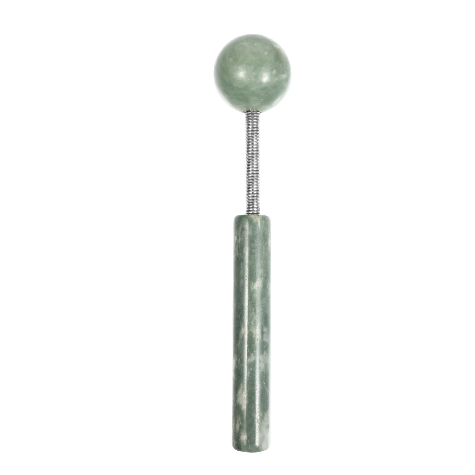 

1Pcs Jade Massage Hammer Multi-Functional Handheld Face Body Massager Durable Smooth Stone Tool for Physical Therapy Relaxation