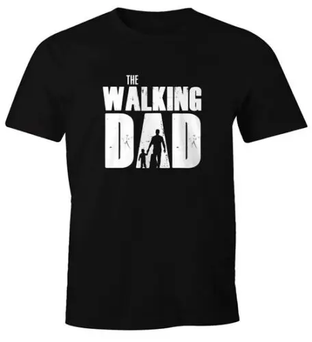 

Herren T-Shirt The Walking Dad Vater Papa Geschenk Fun-Shirt Moonworks®