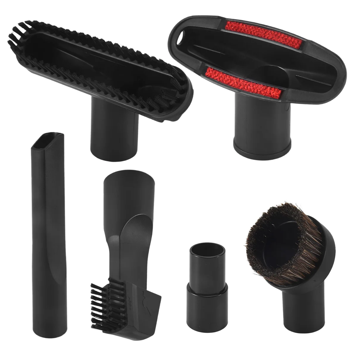 Zestaw nasadek do odkurzacza ABQR 32mm, dodatkowy zestaw dysz, szczotka czyszcząca, szczotki i dysze