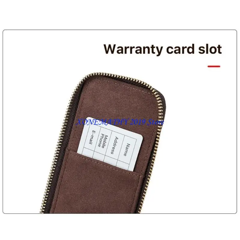 F42F Watch Fashion Watch Uchwyt przenośny Organizator podróży Wygodne zamek błyskawiczny