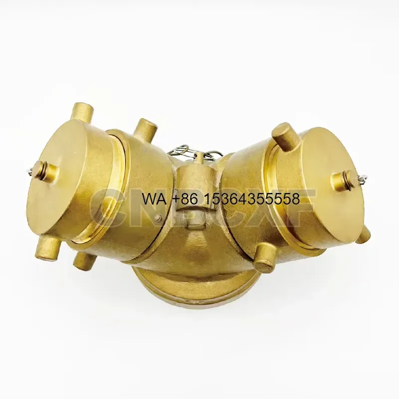 Wmwmnu for CNBC Brass Fire Department Connection Water Divider Manufacturer Good Price