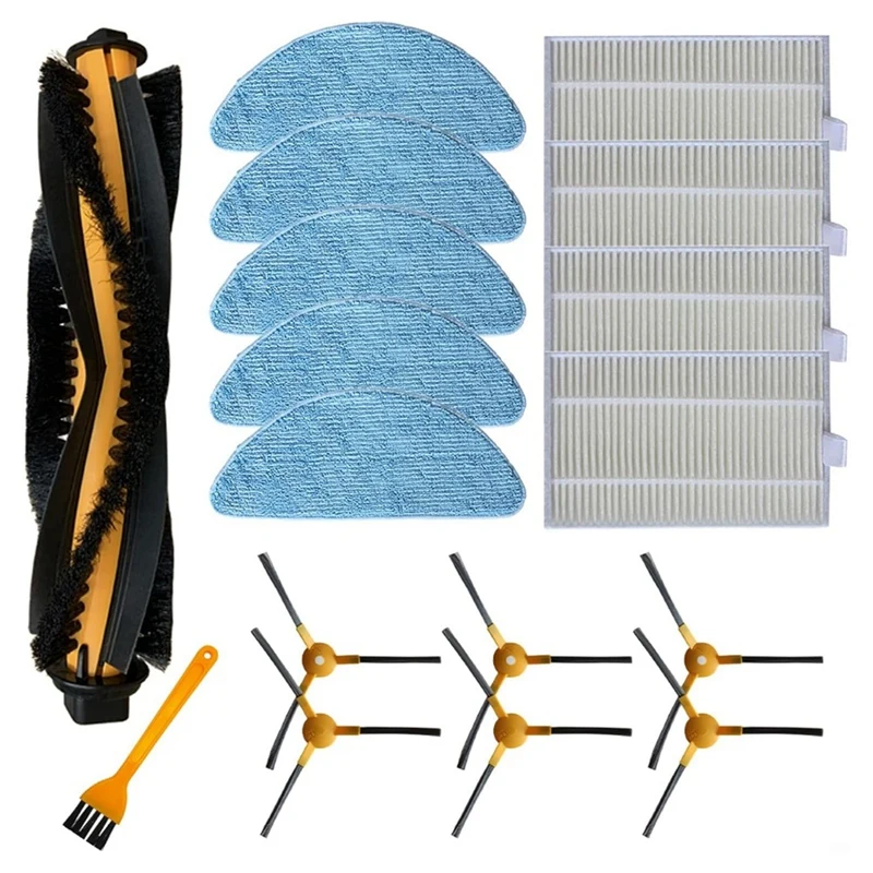 قطع غيار مكنسة كهربائية روبوت ، فرشاة جانبية رئيسية ، فلتر هيبا ، قماش ممسحة ، Honiture Q5