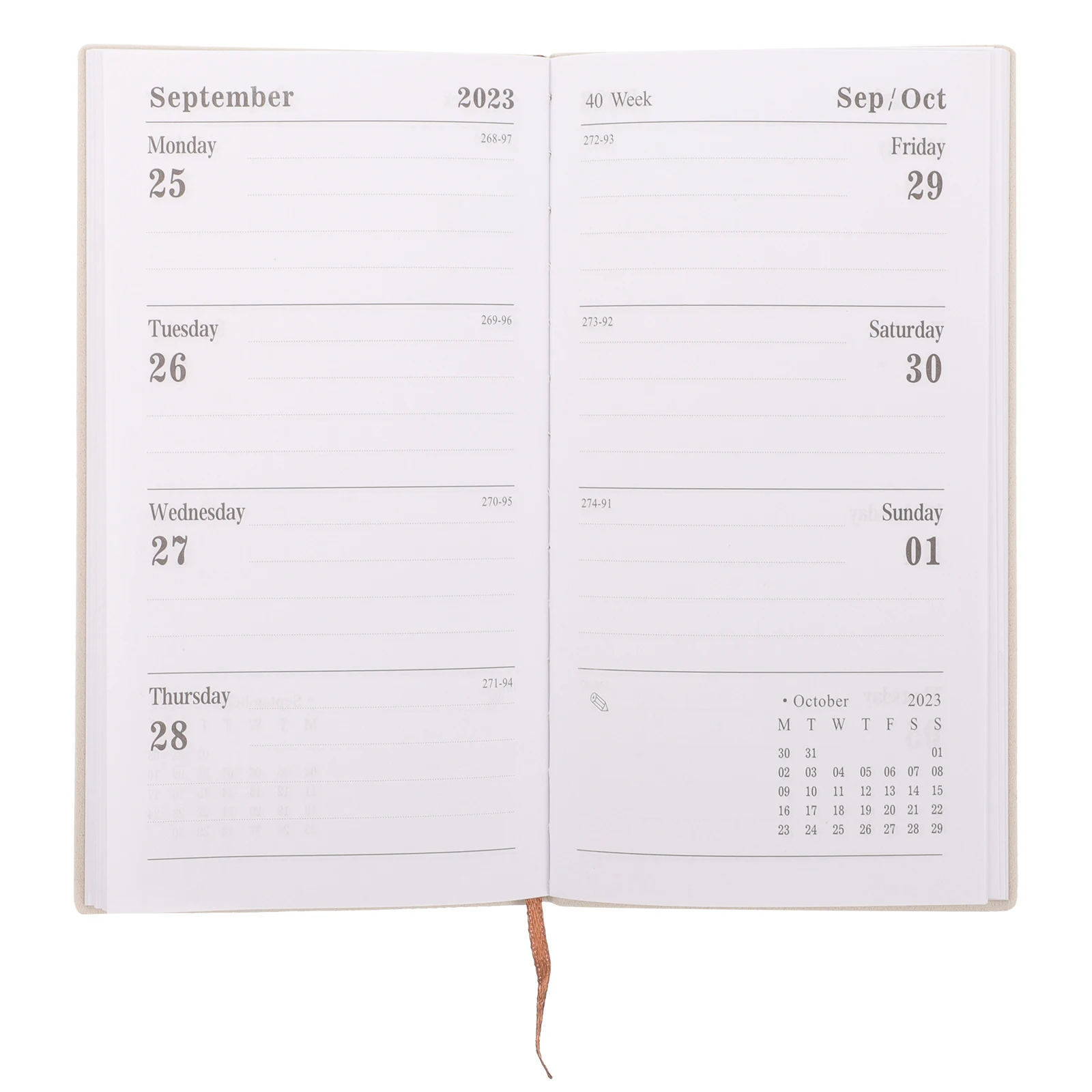 

2023 Monthly Planner Notebook Green Schedule Notepad Portable Decorative Students Travelers Teachers Daily Weekly