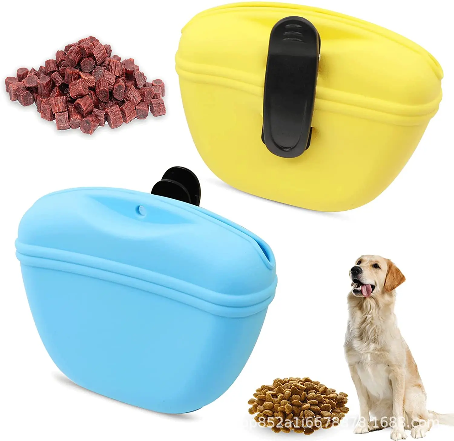 Dog Training Waist Bag Pet Food Bag Training Bag Dog Reward Snack Bag Portable Dog Bag Walking Dog Bag Special for Dog Training