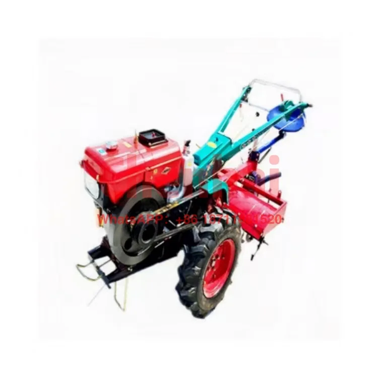 

Hot Sale Newest Multi-functional 15hp-25hp 2 Wheel Chinese Micro Hand Walking Tractor