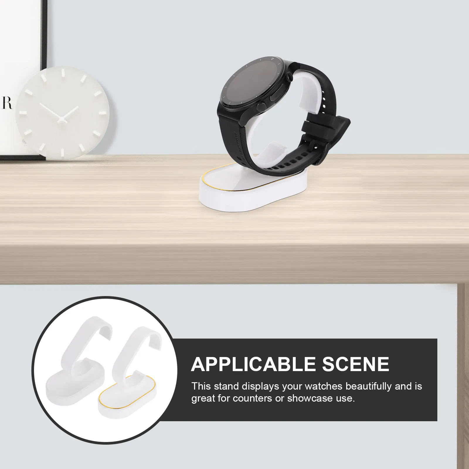 

Набор из 8 портативных подставок для часов: держатели для демонстрации мужских и женских наручных часов, для витрин и хранения ювелирных изделий
