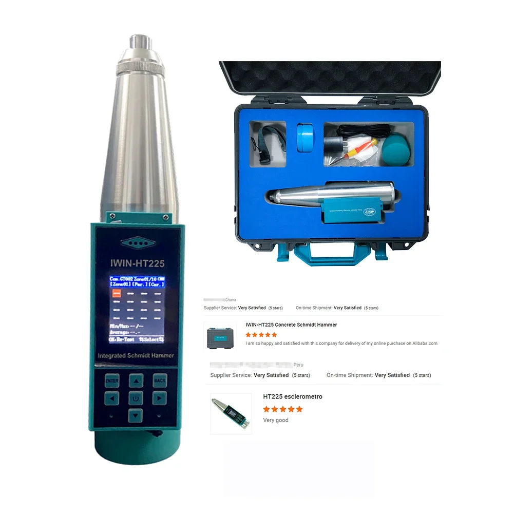 schmidt concrete density rebound hammer detector digital hammer