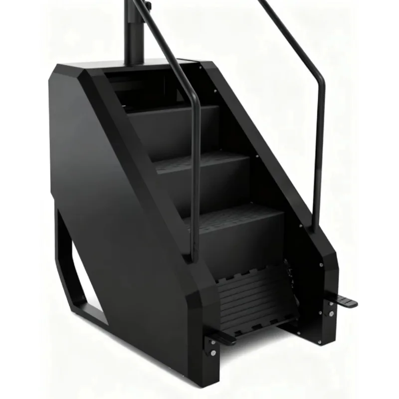 Commercial Use Customized Color Electric Automatic Lock Ladder Stepper Climber Touch Screen LCD Stair Master Gym