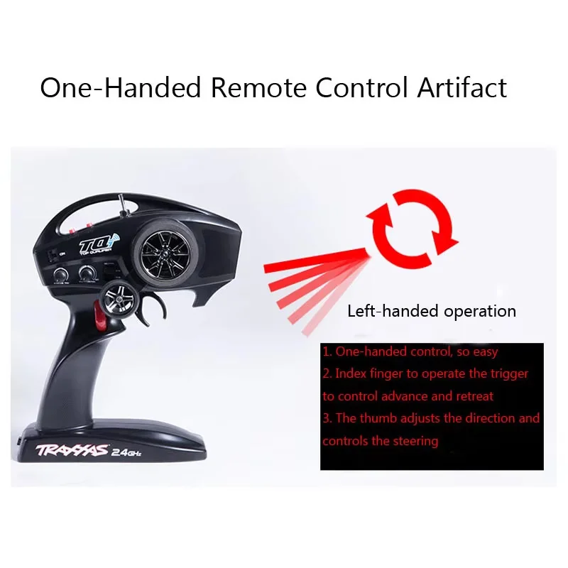 

Металлический маховик передатчика TQI с дистанционным управлением подходит для радиоуправляемой гусеницы 1/10 trx-4 trx4 trx6 UDR X-MAXX E-REVO SLASH