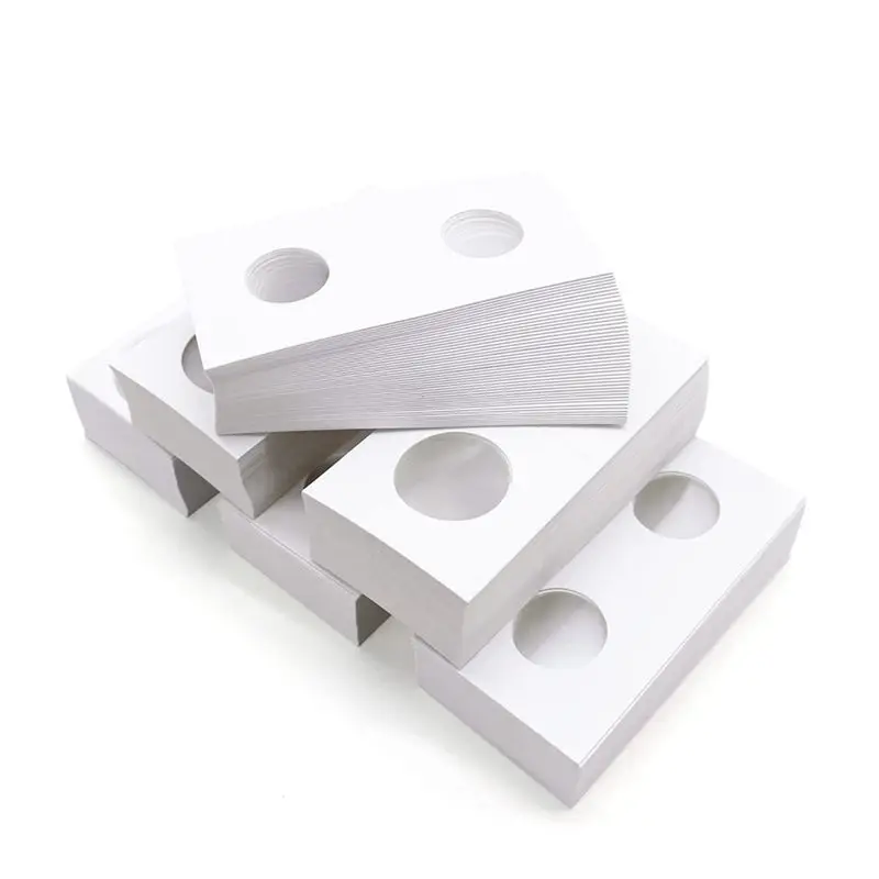 ABUI-600Pcs 6 Assorted Sizes Coin Holders,Coin Album Coin Storage Coin Paper Holders For Coin Protect