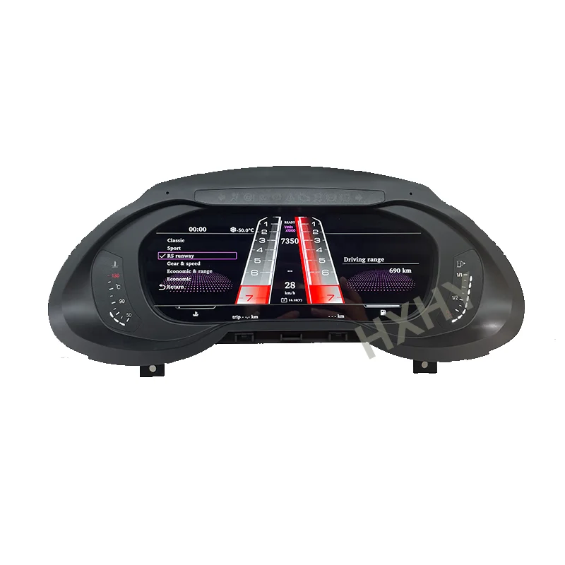 

HXHY Latest Original Car Cockpit Digital Cluster for Audi A4L A4 A5 Q5 SQ5 S4 RS4 S5 RS5 2008-2018 Car LCD Digital Dashboard