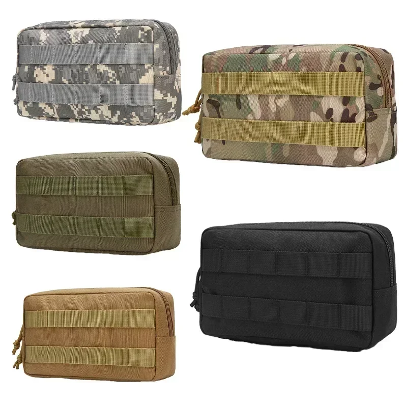 Molle EDC Tool Pouch Hunting Vest Dump Drop Pouches Outdoor Sports Fishing Camping Hiking Accessories Organizer EMT Waist Bag