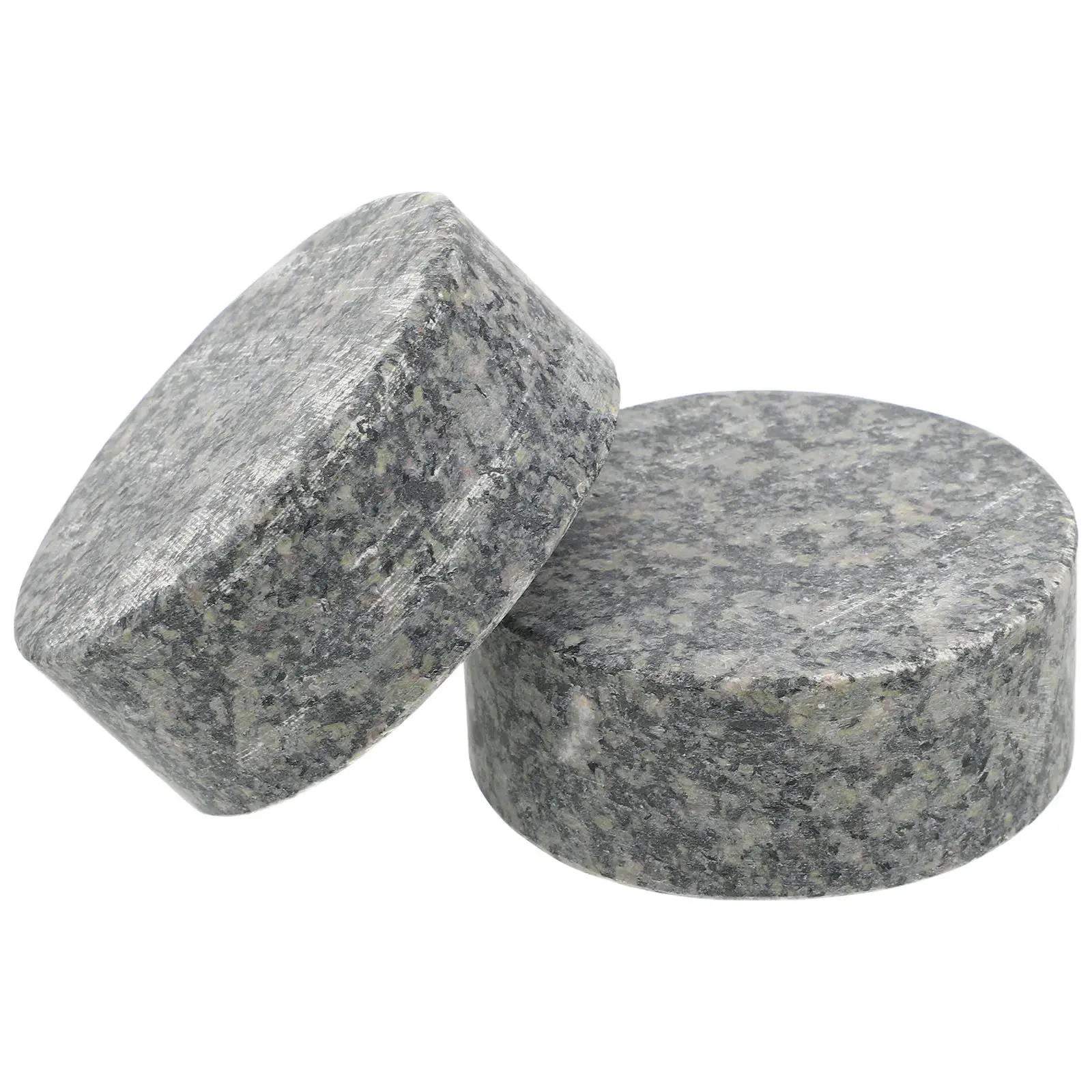2Pcs Stone Fermentation Weights 3.15inch Diameter 1.18inch Thick Heavy Duty Round Press for Pickle Jar Vegetable Fermenting