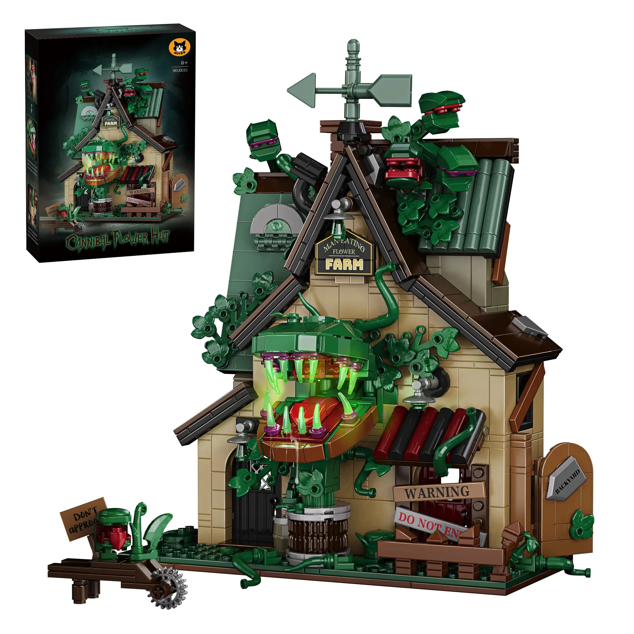 

Набор строительных блоков MOC Magic Series, модель дома волшебника, креативные развивающие кирпичики, игрушка-подарок для детей и взрослых