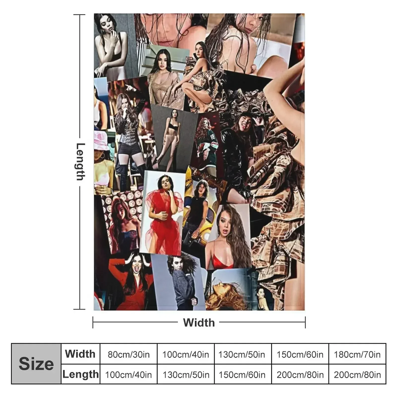 hailee steinfeld Throw Blanket manga heavy to sleep Travel Hairy Luxury Designer Blankets