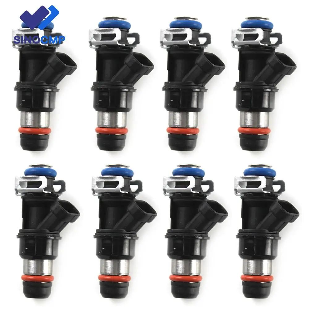 8pcs Fuel Injector 17113698 1711553 FJ315 For GM Chevy GMC GMC Savana 1500 25320288 25317628 17113553 17113598 17113868