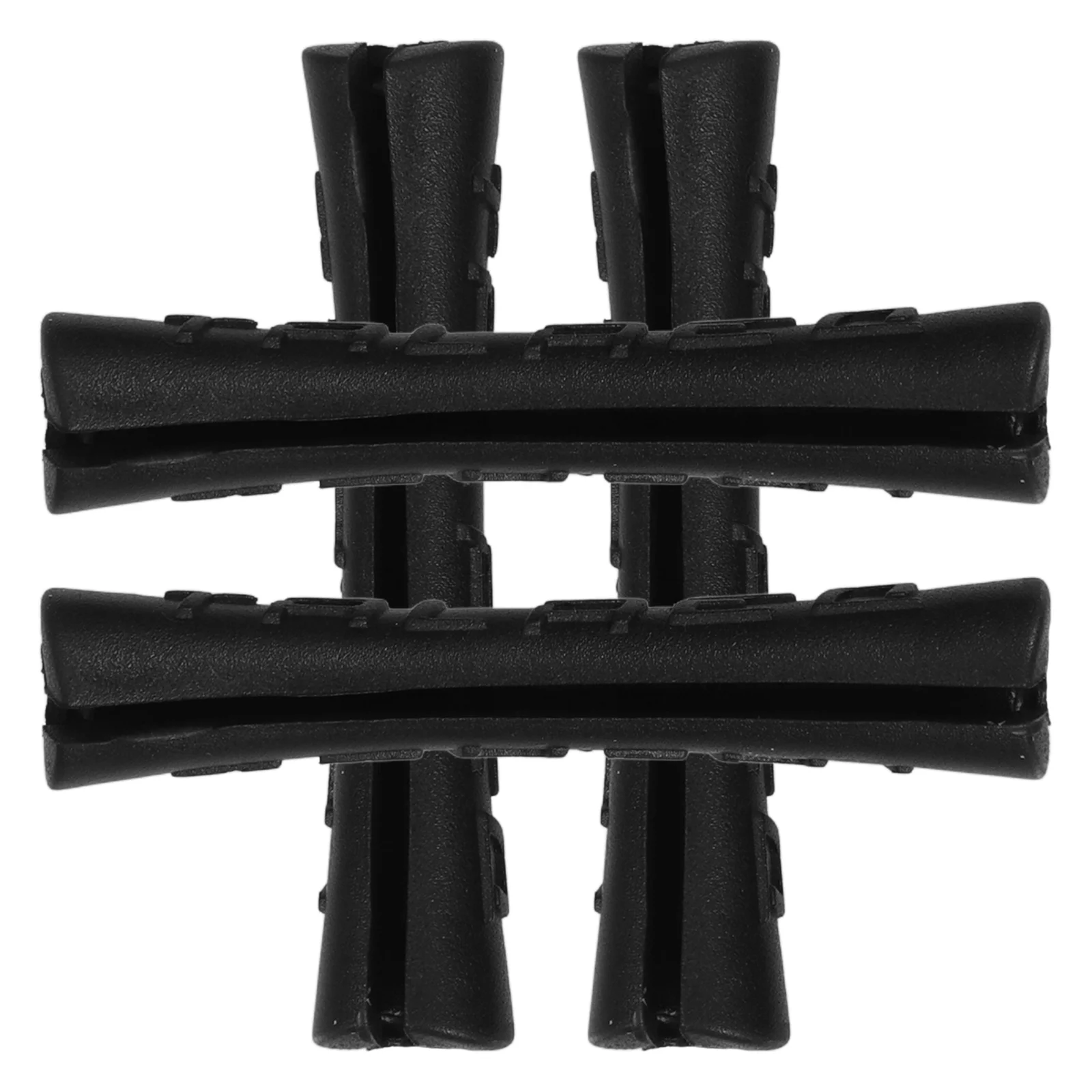 4 Pcs Brake Cable Sleeve Protective Case Universal 410X035X410CM Bike Pipe Tube Cover Black