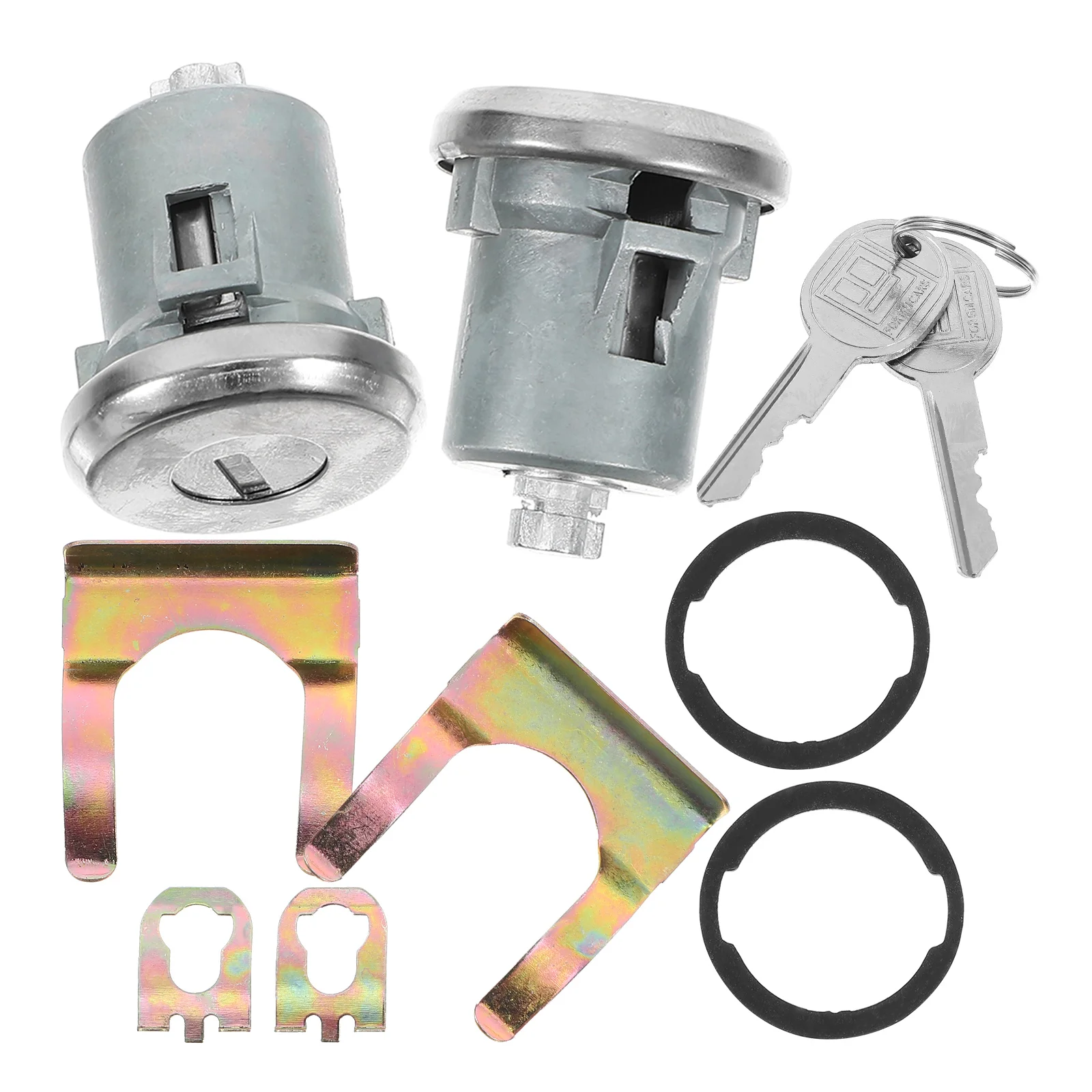 

Door Lock Cylinder Set Sturdy Car Locking Supplies Easy to Use Long Time Using Vehicle Door Lock Kit for