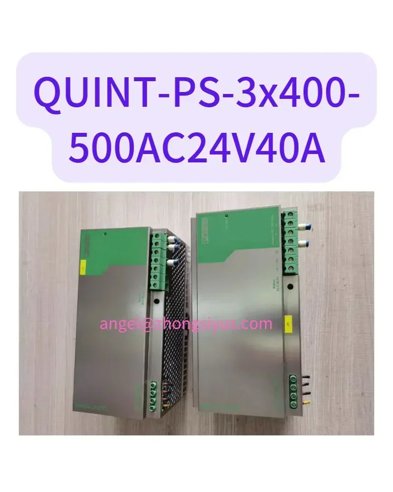 Used power supply QUINT-PS-3x400-500AC/24V40A test OK